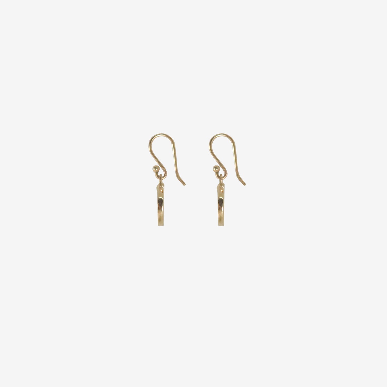 GABRIELLA KISS 10K SMALL EYE EARRINGS