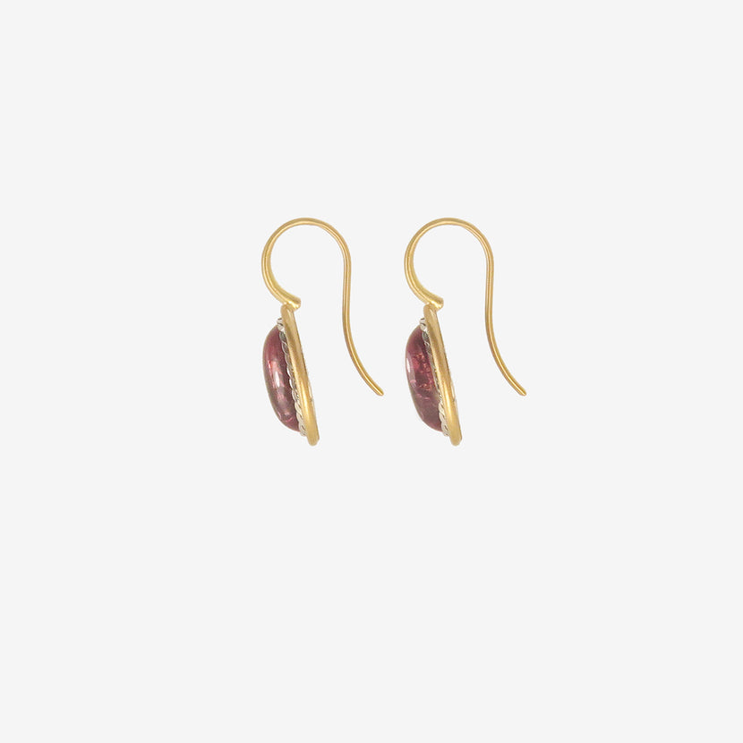 ピアス LESS IS MORE oval volume earrings ピアス LESS IS MORE oval volume earrings Cubic Zirconia