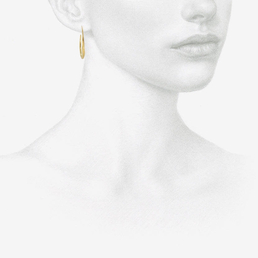 ROSANNE PUGLIESE 18K SPIRAL HOOPS