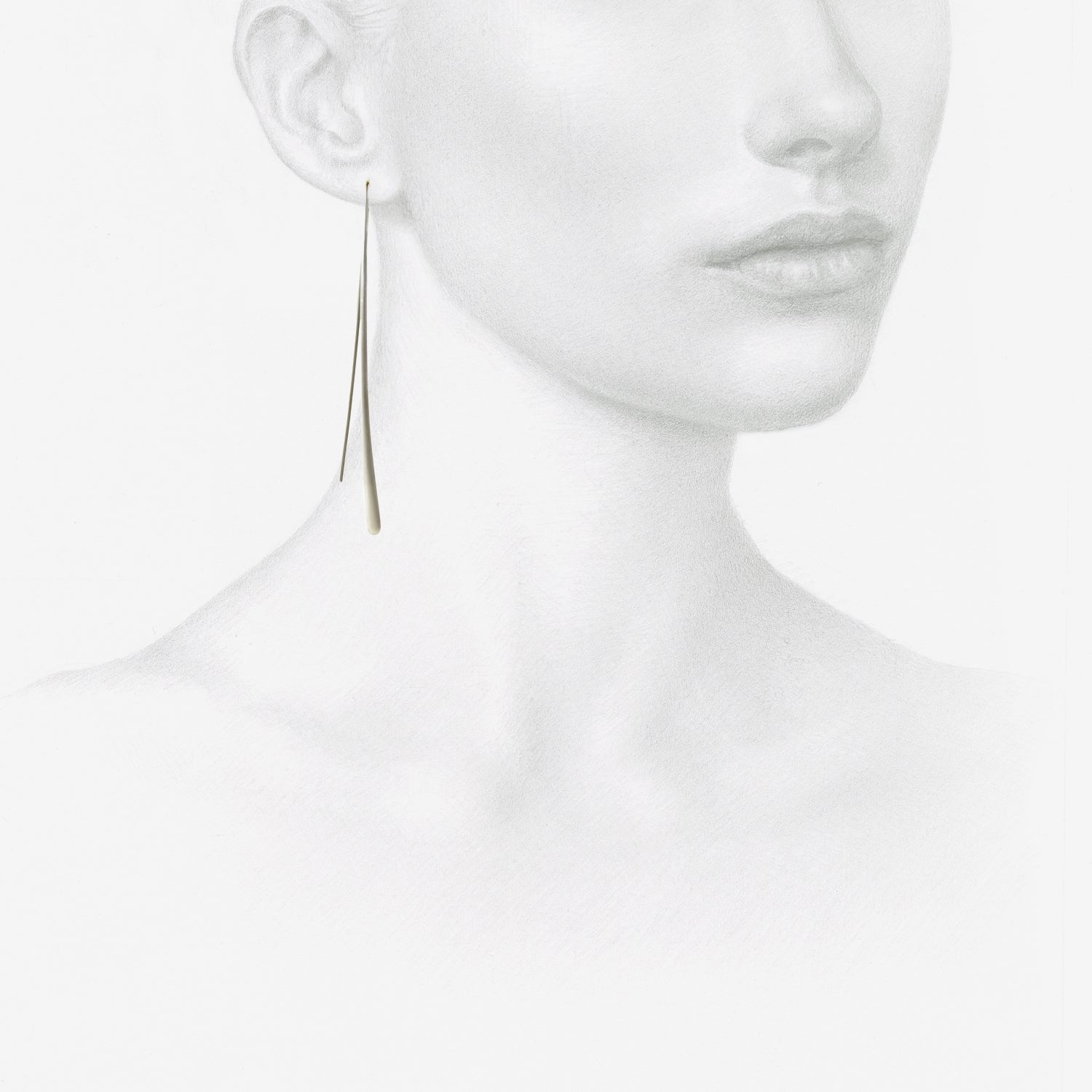 TED MUEHLING STERLING SILVER LONG DROPS