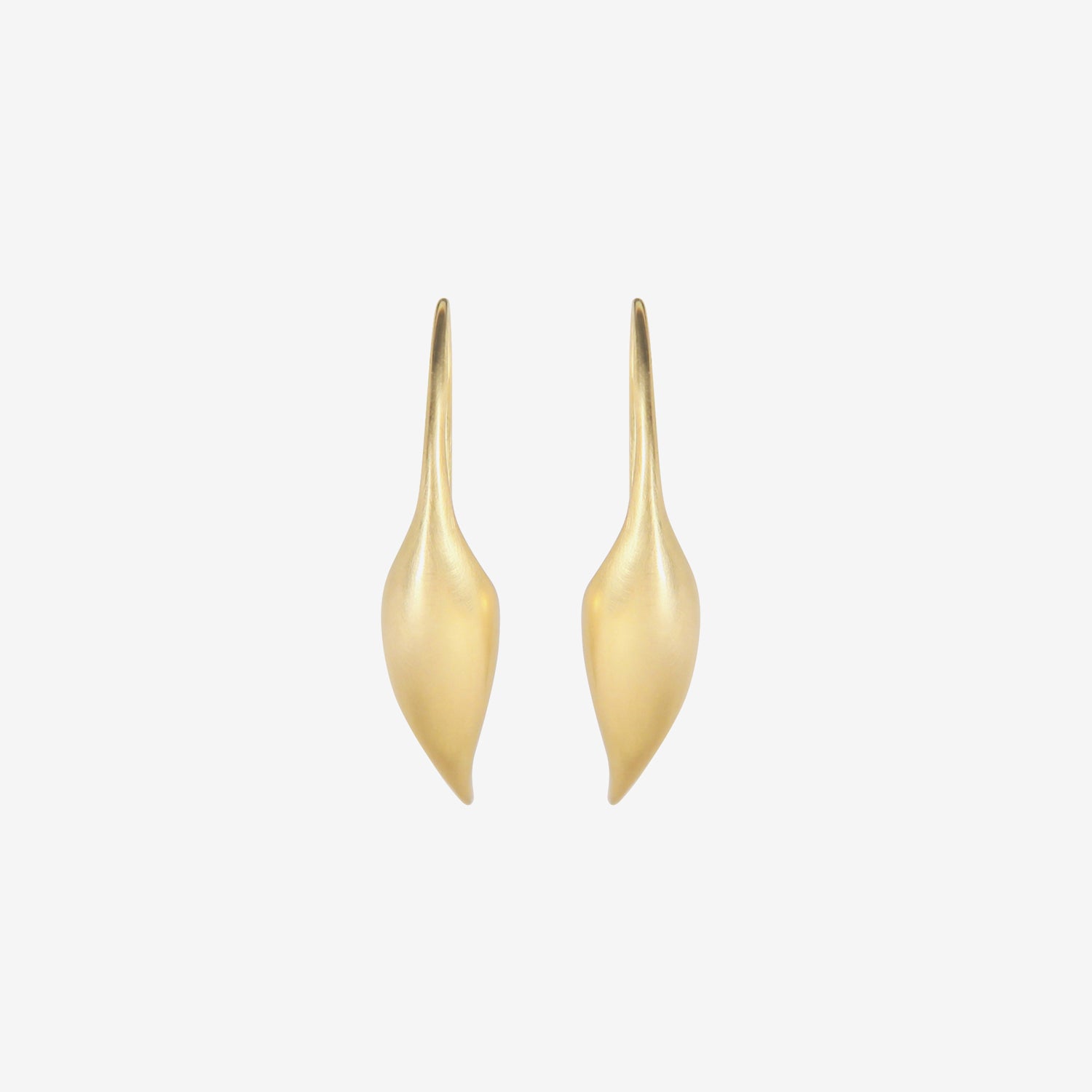 TED MUEHLING 14K EXTRA SMALL POD EARRINGS