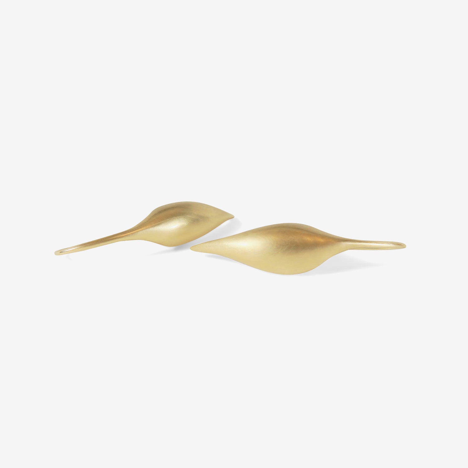 TED MUEHLING 14K EXTRA SMALL POD EARRINGS