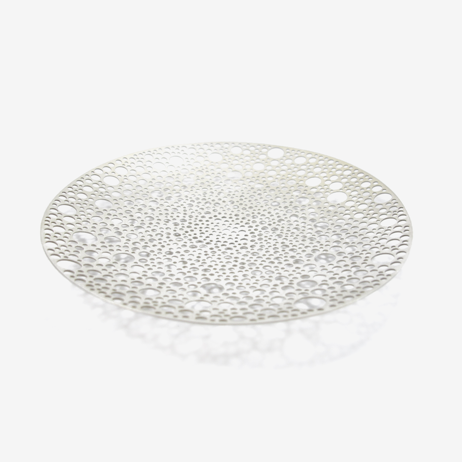 TED MUEHLING STERLING SILVER TEA STRAINER