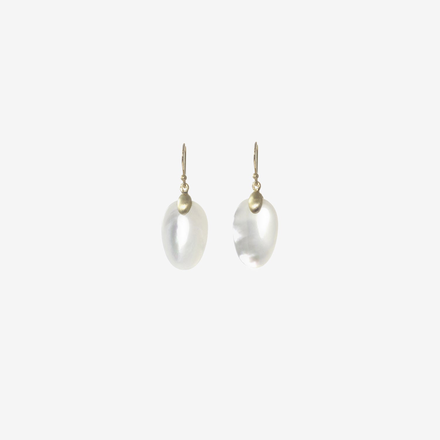 TED MUEHLING 10K & WHITE MOTHER-OF-PEARL SMALL CHIPS