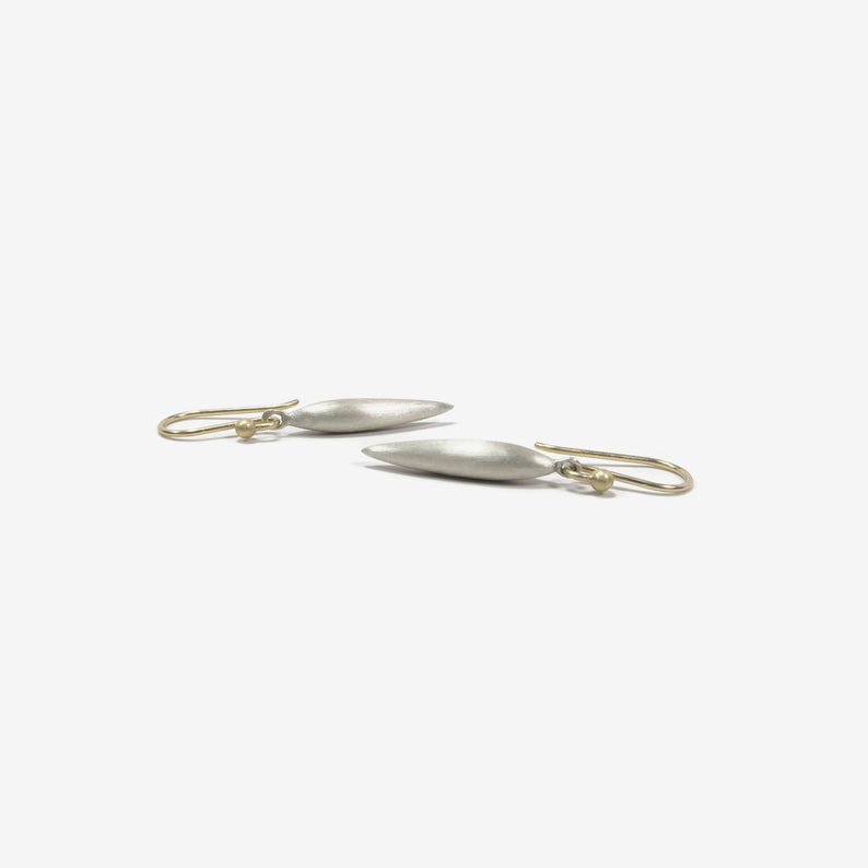 TED MUEHLING 14K & STERLING SILVER SMALL RICE